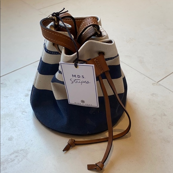 MDS Stripes Handbags - MDS Stripes Bucket Tote